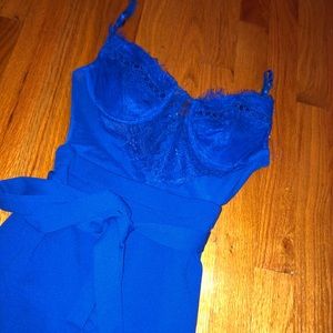 Fashionova lace Blue Jumpsuit